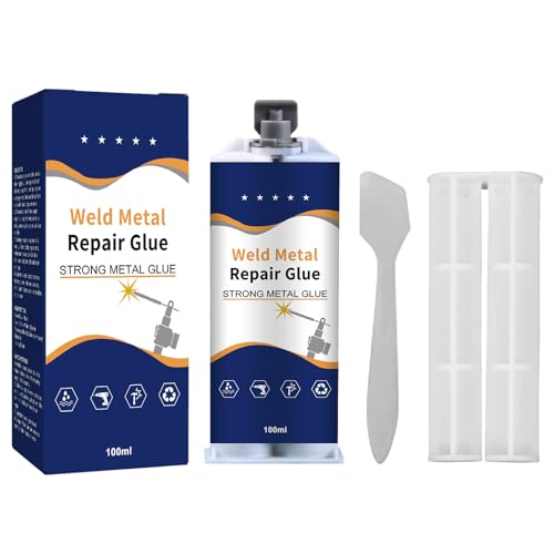 Metal Repair Paste,Glue Magic Repairing Glue,Strong Foundry Gluee, Metal Repairing Gluee, Industrial Super Glues for Metall, Heat Resistant Glues,High Strength Adhesive for Metall, Stainless Steel
