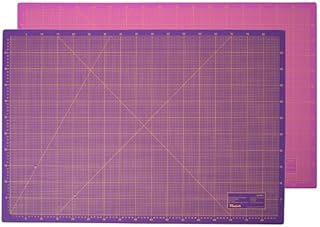 Mata do cięcia, zielona, czarna, 60 x 90 cm, 3-warstwowa mata do cięcia, A1, samoregenerująca się, podkładka do majsterkowania, mata do cięcia, podkładka na biurko, szycie