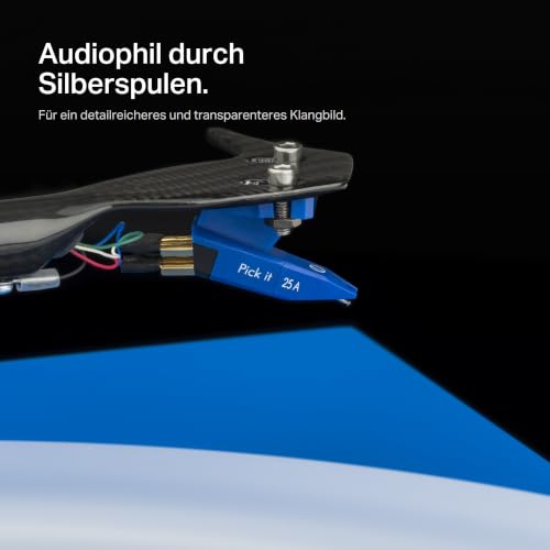 Pro-Ject Pick it 25A, MM-Tonabnehmer mit Silberspulen, Blau – Ansicht 3