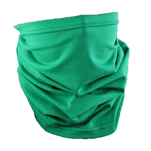 Cotton Face Mask Bandana Tube Scarf Made in America Solid Neck Gaiter