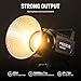NEEWER FS230B LED Studio Video Light, 230W Bi Colour COB Continuous Lighting with 2.4G/APP Control, 110000Lux/m, 2700K-6500K, CRI 97+, Bowens Mount, Cleaning Cloth for Photography Video Recording
