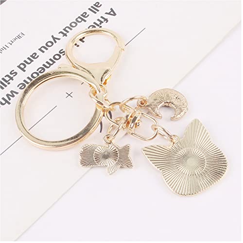 Banzimiao Portachiavi panda, 2 Pezzi Portachiavi