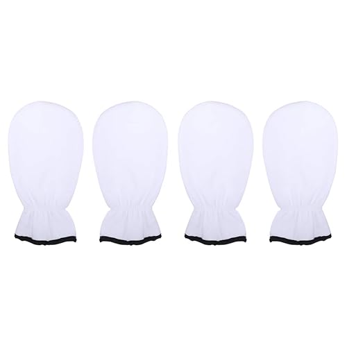 Uonlytech 2 pares de guantes de baño de cera de parafina para mujer, guantes de baño elásticos de parafina, guantes de baño aislados con calefacción