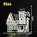 Horror Movie Beetle House Halloween Building Blocks Set, Betelgeuse Sandworm Monster Lydia Deetz Toys Compatible with Lego, Creative Birthday Decor Gift for Film Fans 18+ Adult (1851pcs)