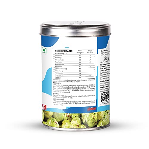 Image of Happilo Marvel Captain America Edition Perky Pudina Fox Nut 30g, 7% Protein, Healthy Snack Rich in Fiber, Zero Cholesterol