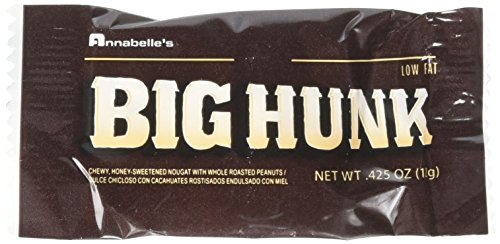 Annabelle's Big Hunk Minis, 0.425 oz Bars in a BlackTie Box (Pack of 40)
