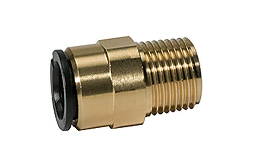 Raccord à visser en laiton série « speedfit » 1 BSPT pour tube extérieur Ø 28 mm