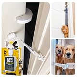 Door Buddy Cat Door Latch & Cat Door Stopper. Adjustable Door Strap for Cats to Dog Proof & Keep Dog