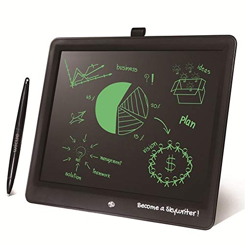 Huanhog LCD Writing Tablet 15 Inch Handwriting Tablet Graffiti Drawing Practice Small Blackboard Sparkle Led Drawing Board