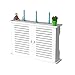 GAESHOW Caja Router Pared, Soporte Router WiFi Pared, Caja de Almacenamiento para Enrutador WiFi, Enrutador WiFi Soporte Flotante para Pared, para Decoración del Hogar