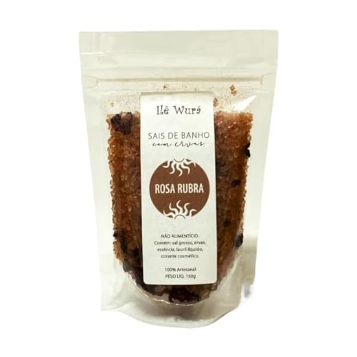 Sais de Banho ROSA RUBRA Ilê Wurá atrativo do amor - com Espumante - Chuveiro/Banheira