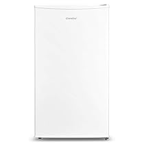 COMFEE’ RCU60WH2(E) 60L Congelatore Verticale, Monoporta, Temperatura Regolabile, Porta Reversibile, Silenzioso, Libera Installazione, Bianco