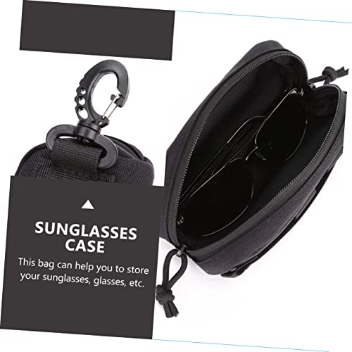 Estojo Para Óculos Caixa De Óculos De Sol Portátil Porta Óculos Com Zíper Bolsa De Armazenamento De