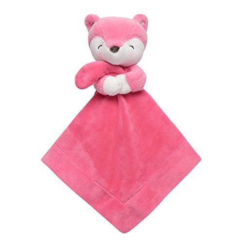 Carter's Cuddle Plush Blanket, Pink Fox