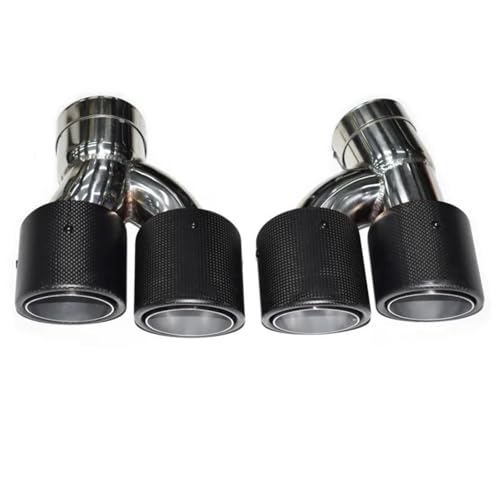 Tuyau d'échappement carbone BMW Série 5 G30 G31 quadruple embout échappement 2019 2020