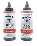 Kinder's Marinades, BBQ, Dipping & Wing Sauces - 2 bottles (Original BBQ)
