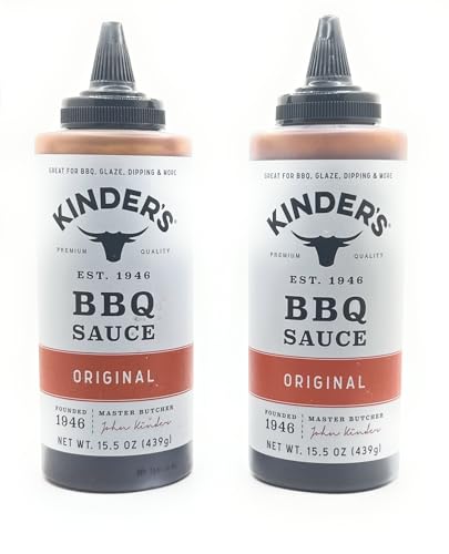 Kinder's Marinades, BBQ, Dipping & Wing Sauces - 2 bottles (Original BBQ)