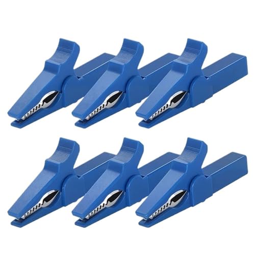 Clip Crocodile Clamp Clips Multimeter Pen Cable Probes Battery Test Electrical Testing Accessories