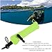 PerGar Diving Surface Marker Buoy, Mini Scuba Diving SMB Surface Marker Buoy, Waterproof Nylon Bright Color High Visibility Diving Float Buoy, for Underwater Activities (Fluorescent