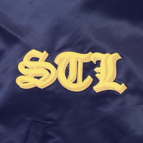 Image of Pro Standard Mens NHL Old English Satin Jacket