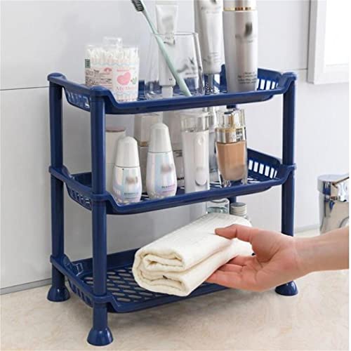 GYBBHia Storage Rack Countertop Supplies Floor-to-ceiling Washbasin Toilet Cabinet Washstand