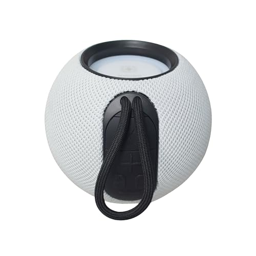 Image of Swiss Military Musica Grey Wireless Bluetooth Speaker with Bluetooth Version 5.0, Support USB /TF Card /FM /BT /TWS Play Mode, 8 Watts