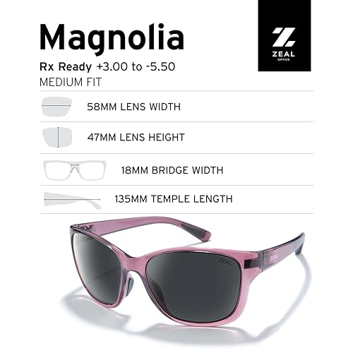 Image of Zeal Optics Magnolia | Plant-Based Polarized Sunglasses for Men & Women