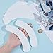 DELORIGIN 14pcs Toilet Splash Guard Self Adhesive Pee Guard Pad Toilet Seats Cover Pad Toilet Mats Toilet Keep Clean Guard Potty Training Mat for Men Washroom Lavatory Restroom Hotel Public Toilet