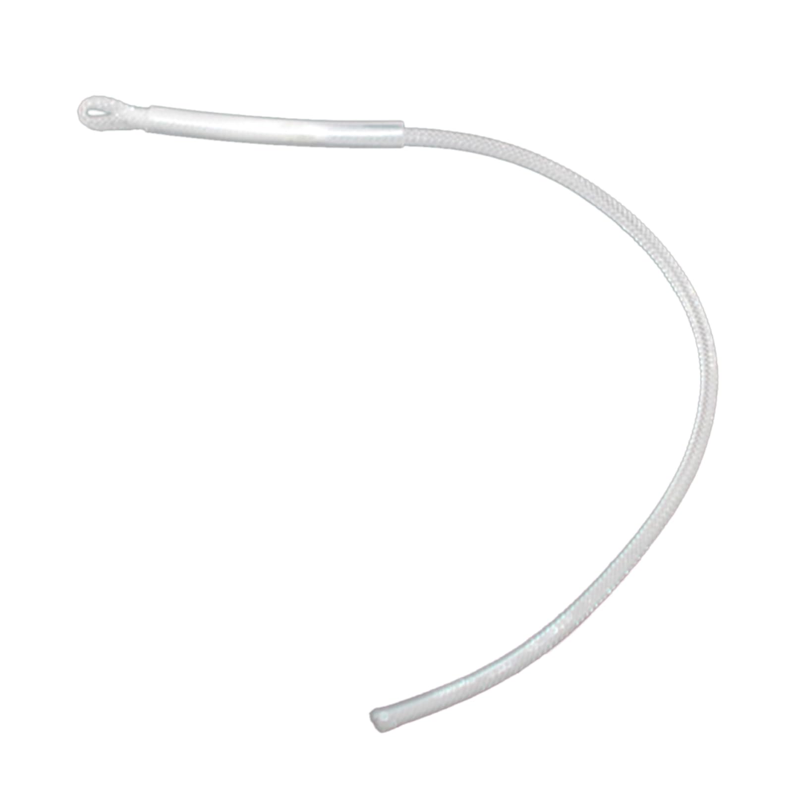 10 Boucles Connecteurs De Câble Tressé Pour Pêche à La Mouche - Pegasus Blanc