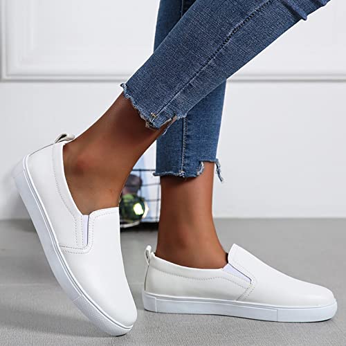 Running Shoes Women Slip On Women's Wide Width Court Shoes For Tennis Extra Wide Sneaker For Plantar Fasciitis Flat Feet Swollen Feet With Arch Support Penny Loafers For Women With High H #TOP1