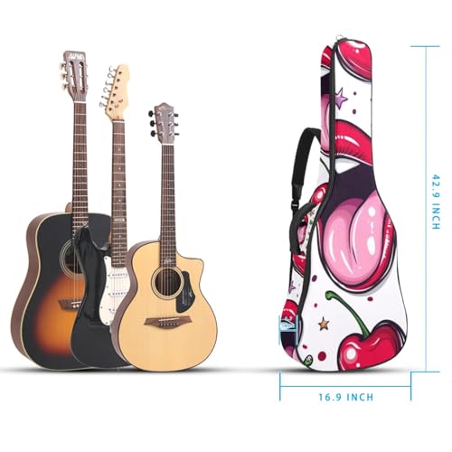 Housse guitare 109 cm imperméable pour éviter la pluie et l'eau - 5