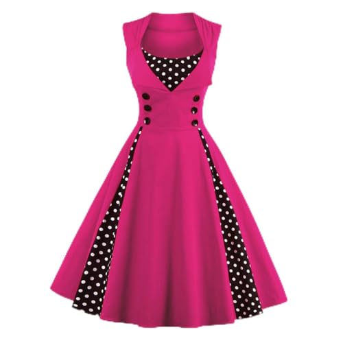 Robe victorienne femme rockabilly vintage et robe de cocktail patchwork