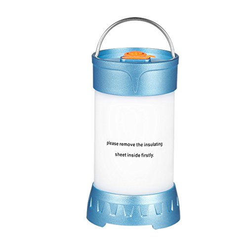 GreensKon - Mini-lanterne LED rechargeable (350 lm, recharge via USB, 5 modes déclairage)