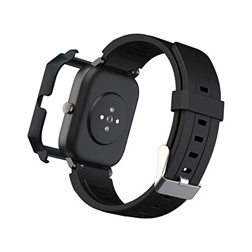 Image of SIKAI CASE Bumper Case Cover for Amazfit GTS Anti-Scratch Lightweight Shockproof Screen Protector for Huami Amazfit GTS Smart Watch (Black)
