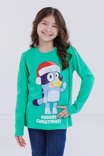 Bluey Christmas Matching Family Long Sleeve T-Shirt Toddler to Adult4