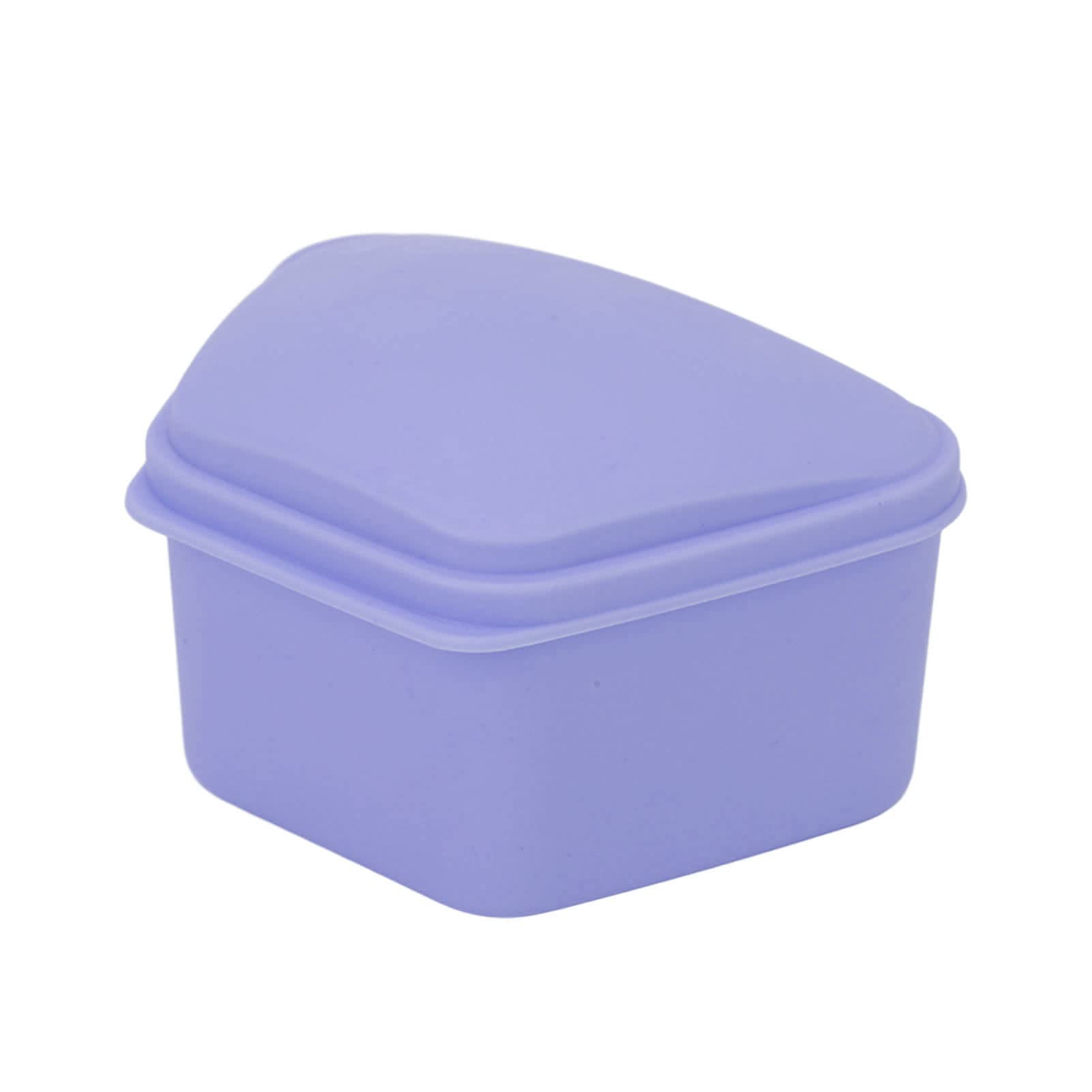 Retainer Case,ANGGREK Trapezoid Retainer Case Travel Portable Denture Storage Box for Home Office()