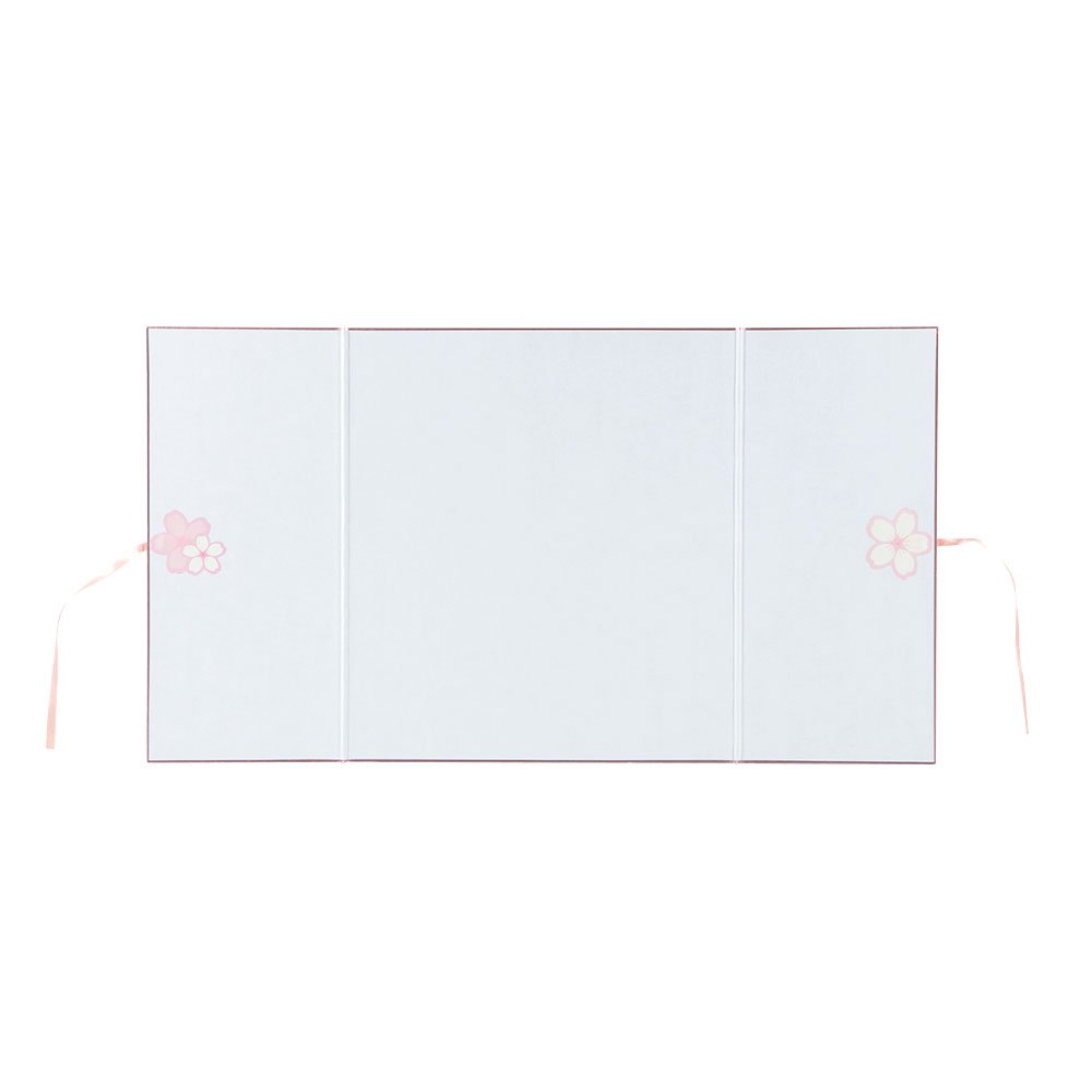 Amazon.co.jp: ミドリ 色紙 カラー色紙 両開き リボン 桜柄