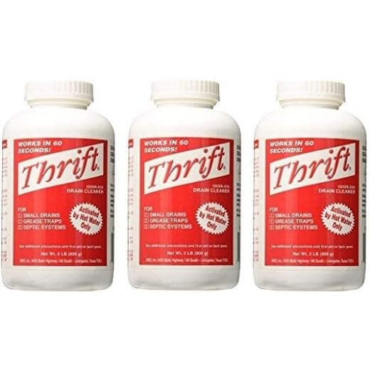 Destapacaños líquido Thrift 2 lb pack 3 unidades miniatura 1