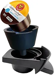 Adaptador Cápsulas Três Corações para Máquinas Cafeteira Dolce Gusto Café Preto