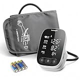 huangirl Upper Arm Blood Pressure Monitor, Blood Pressure Monitors for Home Use, Talking Automatic Blood Pressure Monitor LED Color Screen Large BP Cuff 8.7-17 Inche for 2 Users