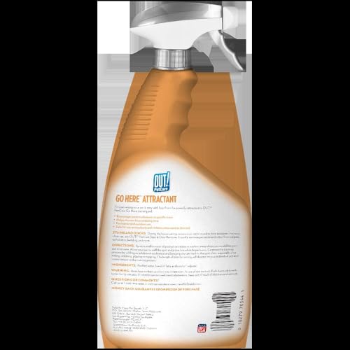 OUT! PetCare Go Here Attractant Dog and Puppy Potty Training Spray, Safe & Effective Puppy Pee Spray, Dog Housebreaking Supplies, Indoor and Outdoor House Training Tool, 32 oz - Image 4
