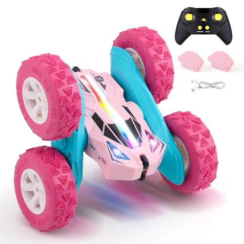 Threeking RC Stunt Car with USB-C Batteries