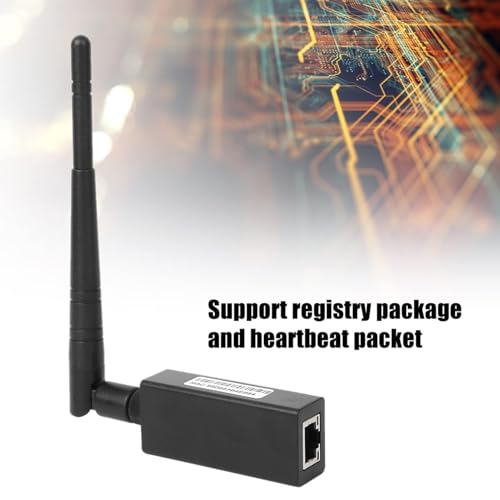 Serwer urządzeń Szeregowych WiFi, Serwer Szeregowy na WiFi z anteną zewnętrzną Interfejs RJ45 Ethernet, Transceivery Sieciowe