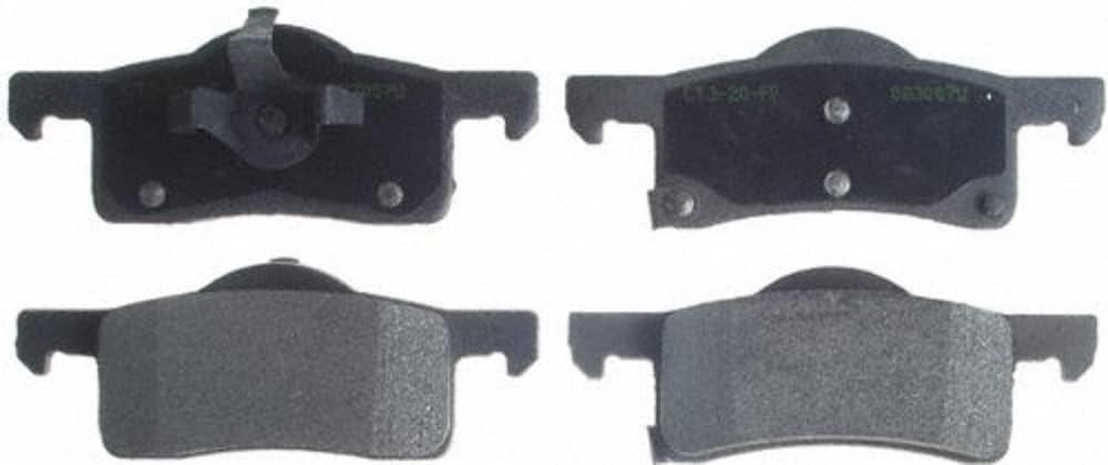 Raybestos SGD935M Service Grade Semi-Metallic Disc Brake Pad Set