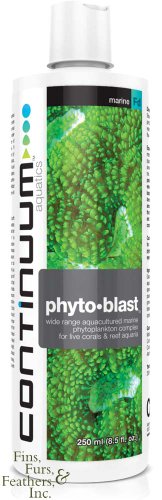 Continuum Aquatics Phyto Blast - Liquid Marine Phytoplankton Feeding Complex for Saltwater Aquariums, 2-l