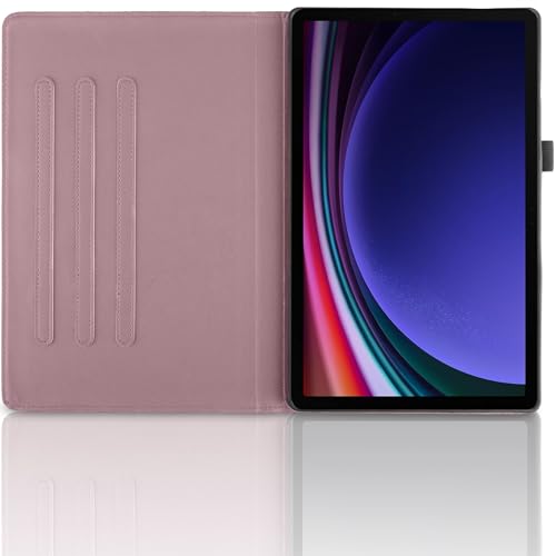 Funda de piel PU para Samsung Galaxy Tab S10 FE+ con interior de microfibra suave 6