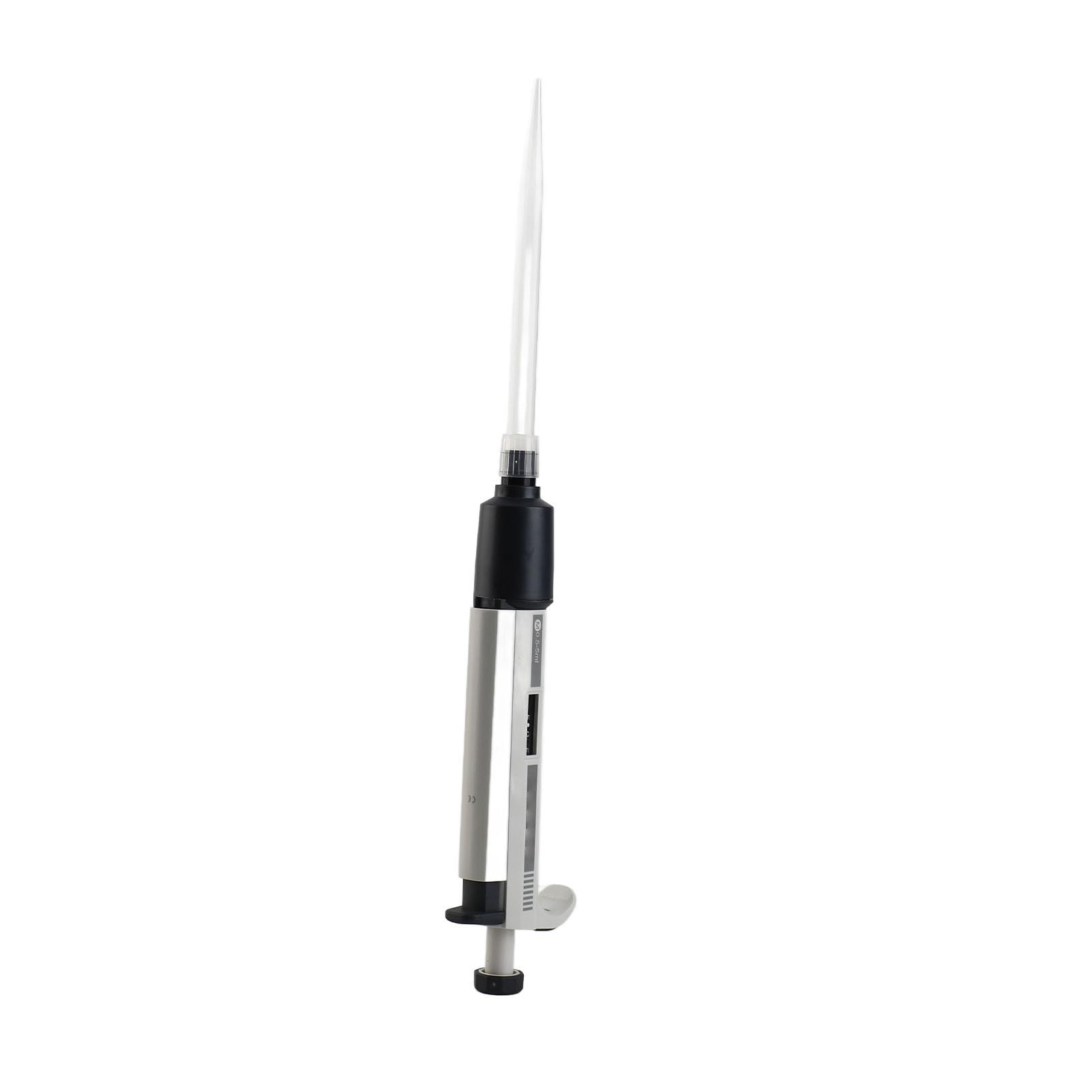 Micropipeta de Volumen, M5000 Micropipeta de Volumen Manual de un Solo Canal Ajustable 1000 5000ul para Pruebas de Muestreo Médico, Pipetas de un Solo Canal