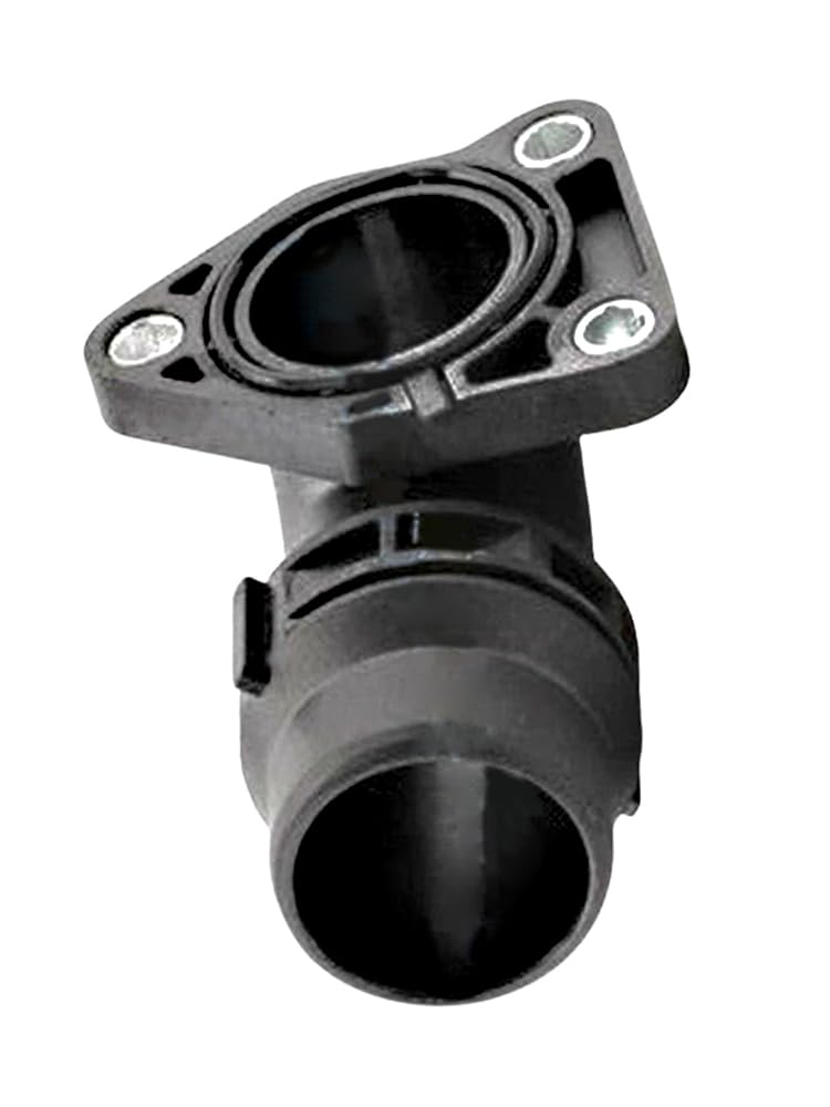 MASO Alloggiamento termostato liquido di raffreddamento motore, compatibile con B/M*W 1' 2' 3' E82 2.0D 2007-2013, MPN: 1117800048