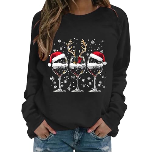 Generisch weihnachtspulli Damen led rot Strick große größen, 2025...