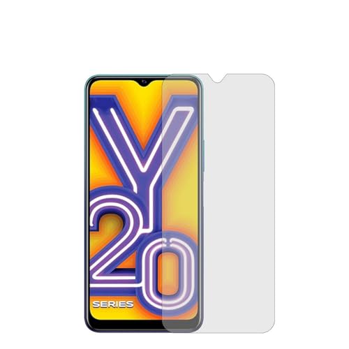 Image of EmBed Matte Fiber Display Guard for vivo Y20i - Unbreakable, Ultra-Thin, Lightweight Matte Finish Screen Protector with Easy Installation Kit